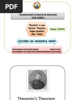 Thevenin Norton's Theorem (Copy)