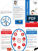 Folder Hipertensao e Diabetes