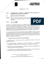 Directiva 16 de 2013