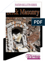 Saskatchewan Heritage Foundation Conservation Bulletin Series: Brick Masonry 