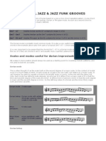 Dorian Modal Jazz Patterns