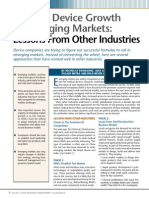 Medical Device Growth in Emerging Markets InVivo 1206