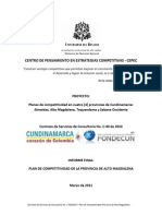 Plan de Competitividad Regional