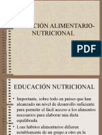 Educación Alimentario-Nutricional