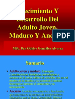 Crecimiento y Desarrollo Del Adulto Joven, Maduro