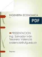 Ingenieria Economica Semana 5 Clase 1 Con Guia de Ejercicios