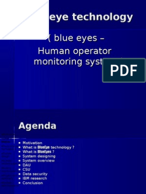 blue eye monitoring