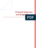 FSBR Financial Statement and Budget Report Summary