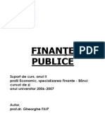 Finante Publice