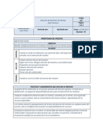 Modelo Ficha de Indicador - Procesos