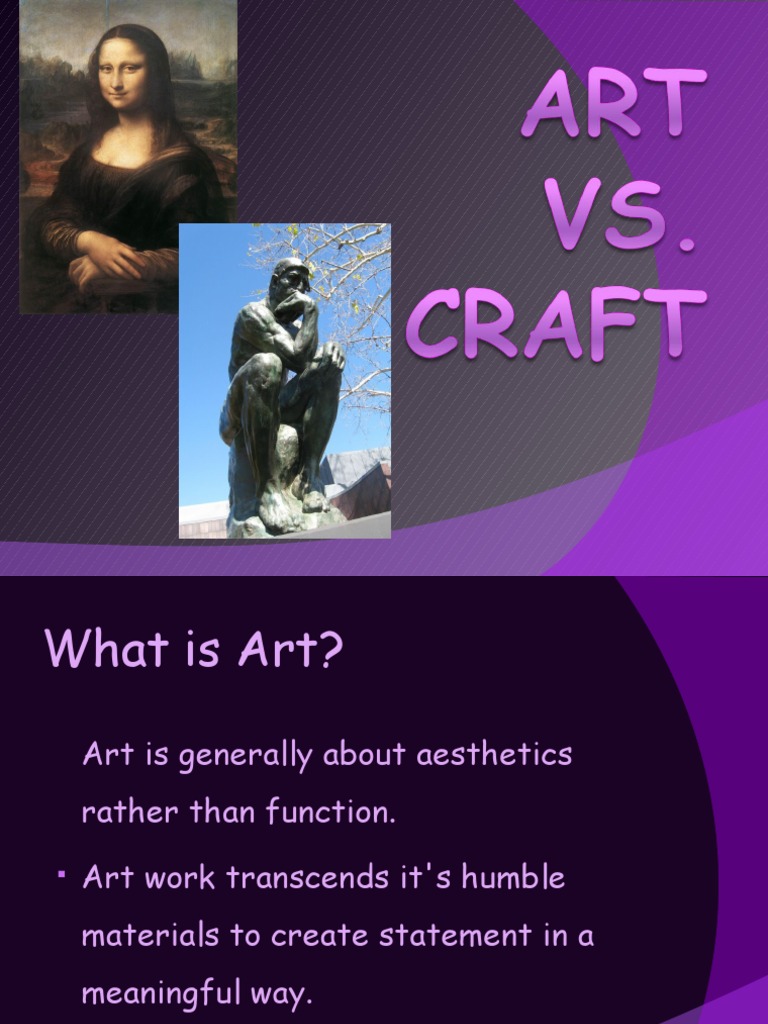 Art Vs Craft PDF
