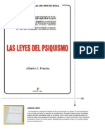 Alberto E. Fresina - Las Leyes Del Psiquismo (Parte 1)