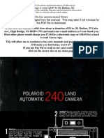 Polaroid 240 PDF