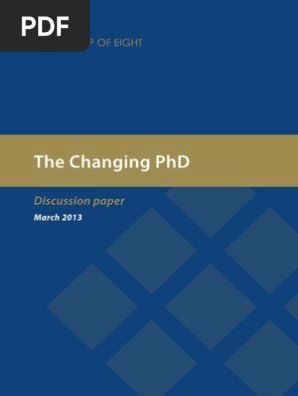 Go8 PhD