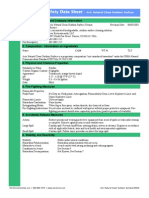 Outdoor Surface Cleaner MSDS