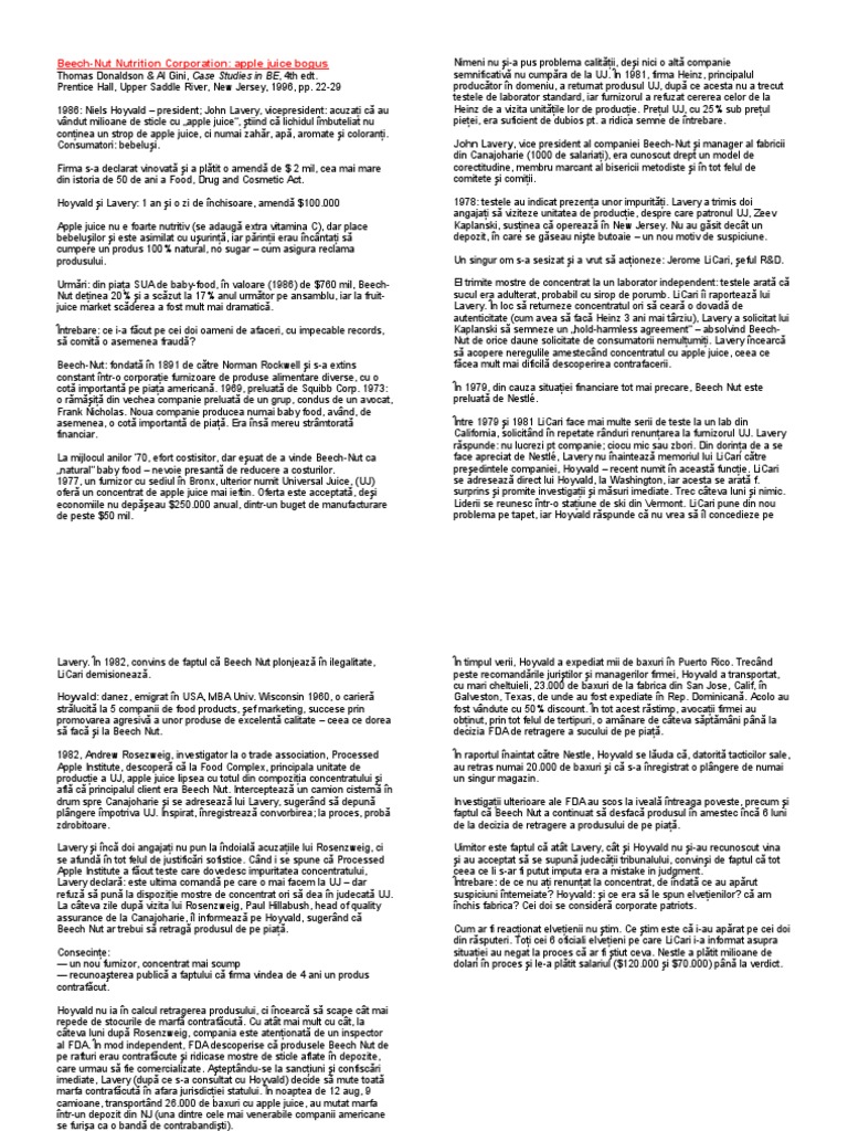 Beech Nut Apple Juice PDF