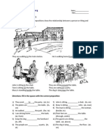 Prepositions of Place 1 PDF
