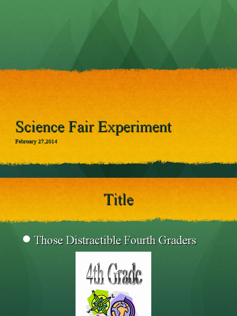 Science Fair | PDF