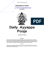 Daily Ayyappan Pooja