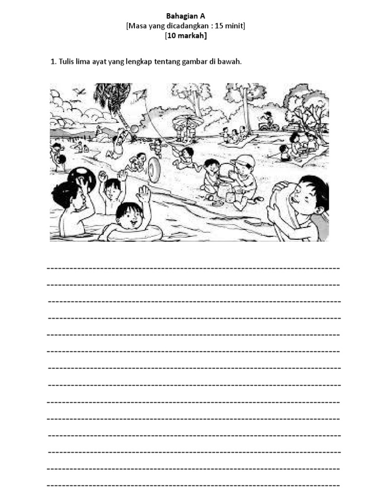 Penulisan Bahasa Melayu Tahun 4 Pdf
