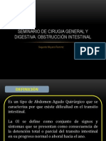 Seminario de Obstrucción Intestinal 01