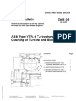 Service Bulletin ZAS-26: 30.05.97 Technical Information To All The Owners of Sulzer ZA 40S Type Diesel Engines