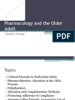 Pharmacology and The Older Adult