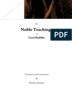 The Noble Teachings of Lord Buddha, by Charles Johnston