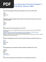 Connecting Networks Chapter 2 v5.0 Exam Answers 2014