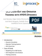 DCS Check-Out and Operator Training With HYSYS
