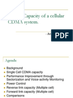 On The Capacity of A Cellular CDMA System.: - Anshul Popat