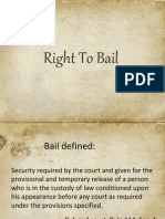 Right To Bail