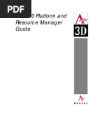 A3D 3.0 Platform and Resource Manager Guide