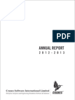 Annual Report 12 13 Cranes Software
