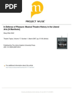 Download In Defense of Pleasure- Musical Theatre History in the Liberal Arts a Manifesto by senormyron SN207087576 doc pdf