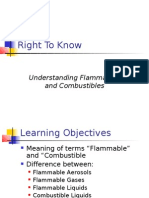 Understanding Flammables and Combustibles