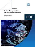 En - Ssp 249 - Engine Management of the W8 Engine in Passat