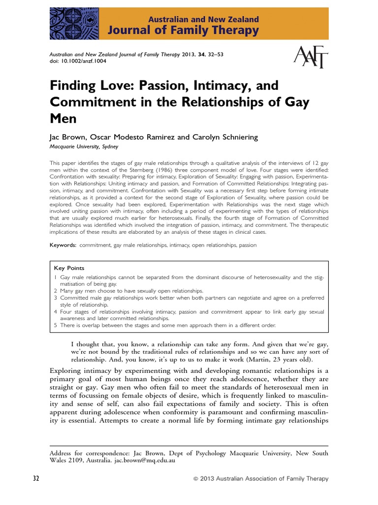 Brown (2013) - Passion, Intimacy, and Commitment in The Relationships ...