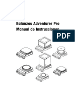Instruction Manual AdventurerPro ES 80251162 B