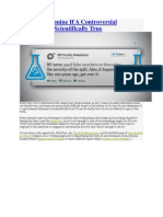 How to Determine if a Controversial Statement is Scientifically True