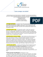 Treinamento Lideres de Células-Como começar uma célula 