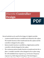 Discrete Controller: Design