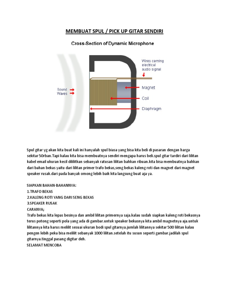 Ukuran Kawat Email Untuk Spul Speaker Berbagai Ukuran