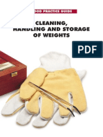 Handling and Cleaning of Weights