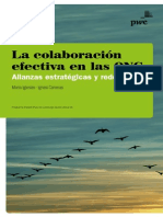 La colaboración efectiva en las ONG. Alianzas estratégicas y redes