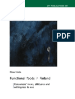 Functional Foods in Finland