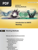 Mesh-Intro 14.5 L04 Meshing Methods