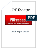 PDFEscape Manual de Uso