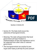 Artilce 2 Section 25 Philippine Law