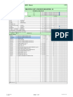 Drawing List and Issue Register - 02: House of Musical Arts - Muscat